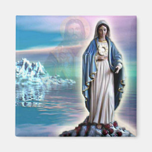Gesegnete Jungfrau Mary - Mutter des Gottes Magnet
