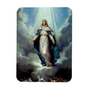 Gesegnete Jungfrau Mary - Mutter des Gottes Magnet