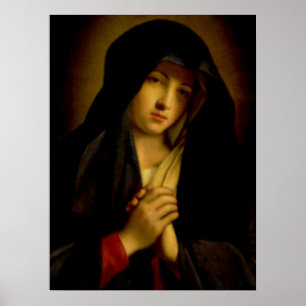 Gesegnete Jungfrau Mary - Mutter des Gottes Poster