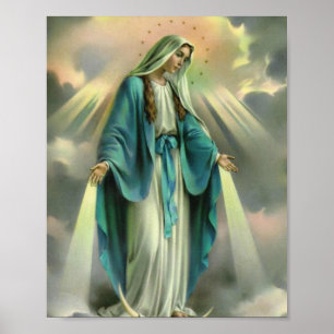 Gesegnete Jungfrau Mary Poster