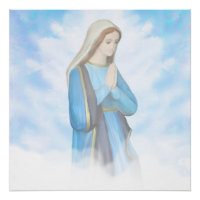 Gesegnete Jungfrau Mary Poster