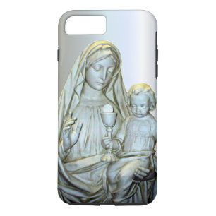 Gesegnete Jungfrau Mary - Säuglings-Kind Jesus Case-Mate iPhone Hülle