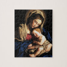 Gesegnete Jungfrau Mary und Säuglings-Kind Jesus