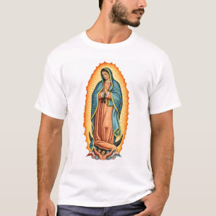 Gesegnete Jungfrau von Guadalupe Herren T-Shirt