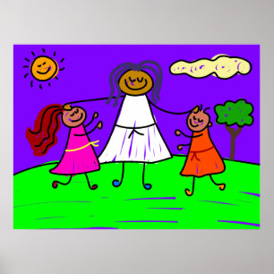 Gesegnete Kinder Poster