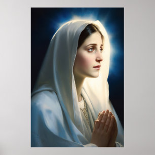 Gesegnete Maria Mutter Gottes Poster