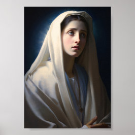 Gesegnete Mary Mutter Gottes Malerei Poster