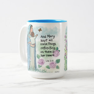 Gesegnete Mutter Luke 2:19 Tasse