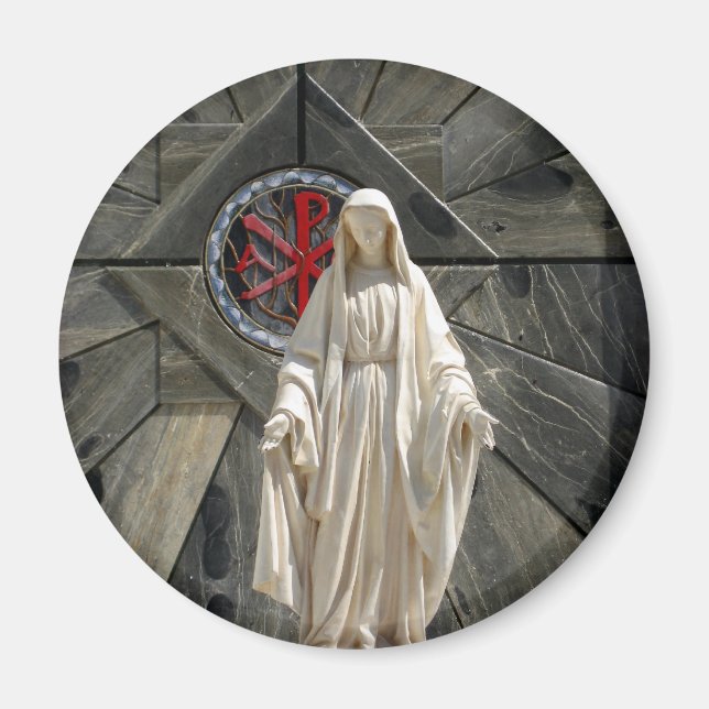 Gesegnete Mutter Magnet (Vorne)