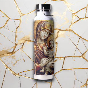 Gesegnete Mutter Mary and Baby Jesus religiös Trinkflasche