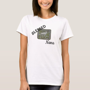 Gesegnete Nana Weiße Silberreiher Naturfoto T-Shirt