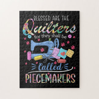 Gesegnete Quilters-Piecemakers beenden Nähgeschenk