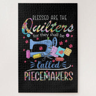 Gesegnete Quilters-Piecemakers verlassen Nähideen