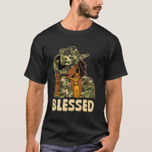 Gesegnete Schwarze Cowgirl Western Afrikanische Ta T-Shirt