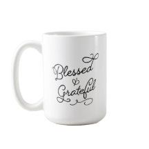 Gesegnete u. dankbare Tasse (15oz)