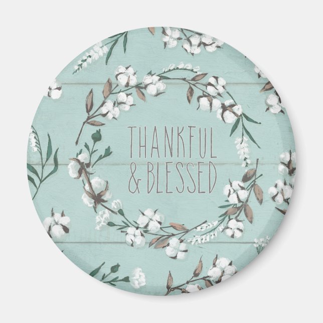 Gesegnete VI Minte | Dankbar und gesegnet Magnet (Vorne)