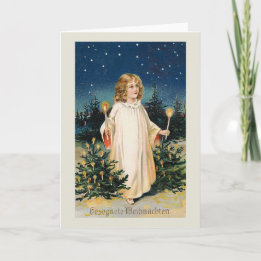 "Gesegnete Weihnachten" Weihnachten Vintage Weihna
