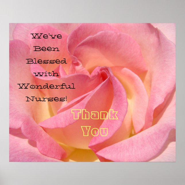 Gesegnete wunderbare Kunstdrucke der Krankenschwes Poster (Vorne)