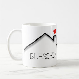 Gesegnete Zuhause Kaffeetasse