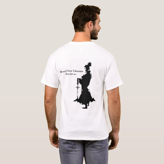Gesegneter das Ukon Takayama der Männer T - Shirt (Schwarz voll)