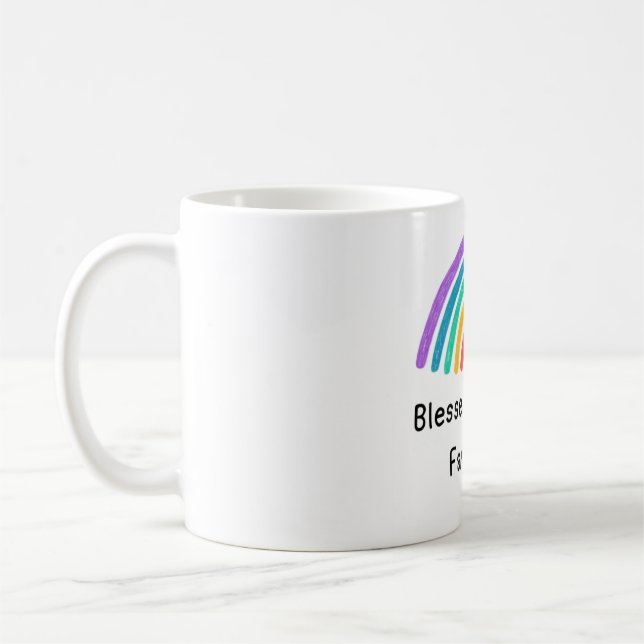 Gesegneter & Hoch Begünstigter Becher Kaffeetasse (Links)