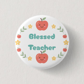 Gesegneter Lehrer Button