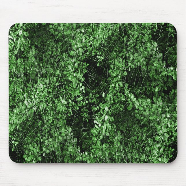 Gesegneter Morgen der Spinnen... Mousepad (Vorne)