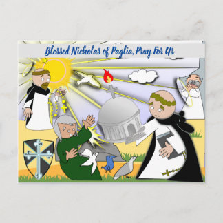 Gesegneter Nikolaus von Paglia Postcard Postkarte