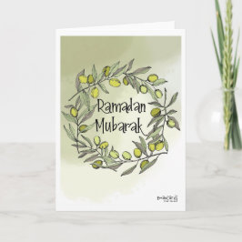 Gesegneter Ramadan Karte