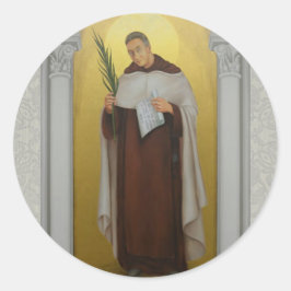 Gesegneter Titus Brandsma Carmelite Saints Prieste Runder Aufkleber