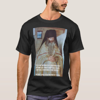 Gesegneter Vater Seraphim Rose Platina T-Shirt