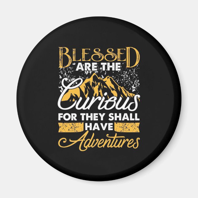 Gesegnetes Abenteuer Magnet (Vorne)