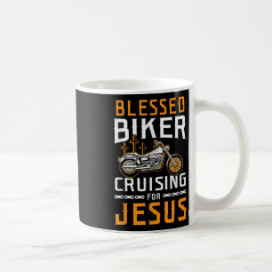 Gesegnetes Fahrrad Kreuzfahrt für Jesus Christlich Kaffeetasse