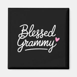 Gesegnetes Grammy-Shirt Frauen Oma Grammy Mütter Magnet