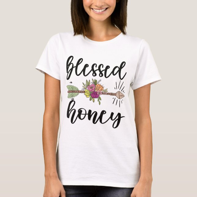 Gesegnetes Honey Großmutter Honey Oma Appreciati T-Shirt (Vorderseite)