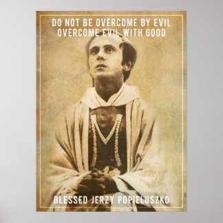 Gesegnetes Jerzy Popiełuszko Poster