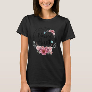 Gesegnetes Jiayia mit dem Tag der bloralen Mutter T-Shirt