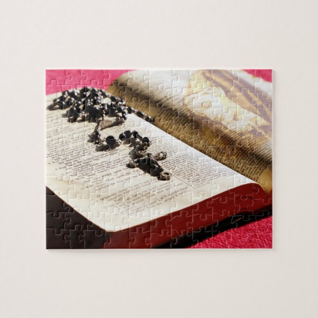 Gesegnetes Jungfrau-Mary-Bibel-Rosenbeet (Horizontal)