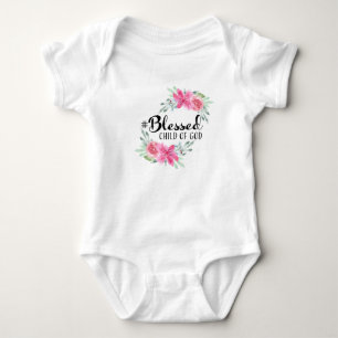Gesegnetes Kind Gottes Baby Strampler