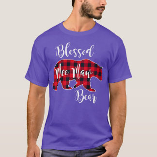 Gesegnetes Mew Maw Bear Red Buffalo Karo Kariert G T-Shirt