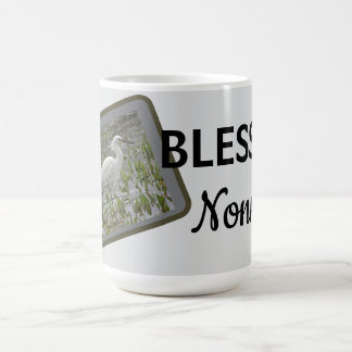 Gesegnetes Nonna Weißstorch-Naturfoto Kaffeetasse