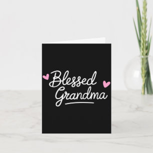 Gesegnetes Oma-Shirt Frauen Großmutter Mütter ta Karte