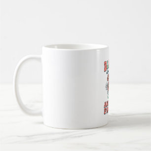 Gesegnetes und höchstbegnadetes florales Vintage-D Kaffeetasse