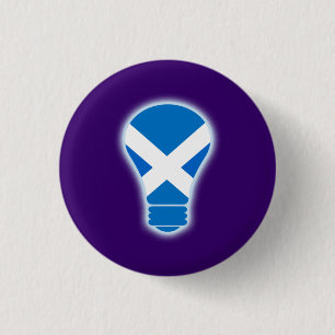Gesehen der hellen schottischen Unabhängigkeit Button