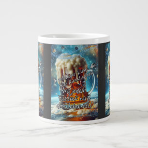 Geselliges Bier  Jumbo-Tasse