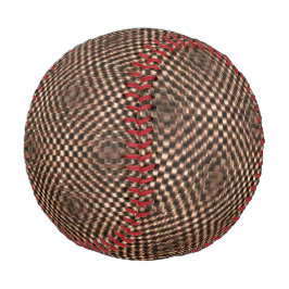 Geselliges und unordentliches braunes Schach über  Baseball