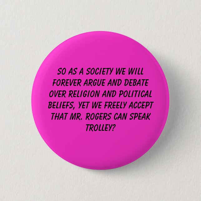 Gesellschaft Button (Vorderseite)