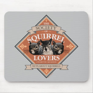 Gesellschaft der Eichhörnchenliebhaber - lustiges  Mousepad