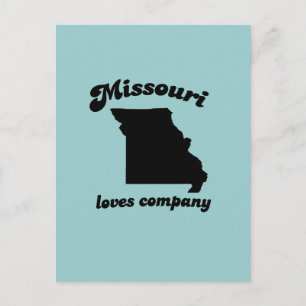 Gesellschaft der Lieben Missouri Postkarte