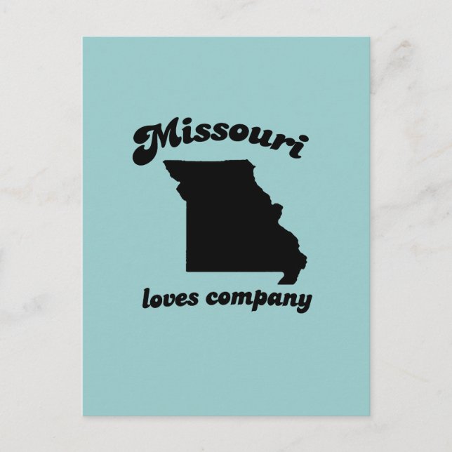 Gesellschaft der Lieben Missouri Postkarte (Vorderseite)